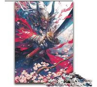 Puzzles pour Adultes 2000 pièces Ninja Samouraï Japonais Jeu Stimulant et Jeu Familial avec pièces entièrement emboîtables de Formes aléatoires 70x100cm