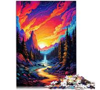 Puzzles pour Adultes 2000 pièces Parc National de Yosemite Jouet Jeu intellectuel 27,56 po x 39,37 po Meilleur Cadeau pour et Adolescent Âge 14 Ans et Plus