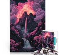 Puzzles pour Adultes 2000 pièces Paysage de Cascade Fantastique Jeux éducatifs Jouets DIY De Superbes Cadeaux et Jouets 70x100cm