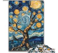 Puzzles pour Adultes 2000 pièces Peinture de Van Gogh Difficile à compléter mais Amusant et Humoristique avec Affiche Assortie et Feuille de Questions 70x100cm