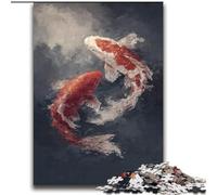 Puzzles pour Adultes 2000 pièces Poissons Koï Difficiles pour Les 14 Ans et Plus Beau Jeu de Conception Beau Jeu de Conception Superbe Cadeau 70x100cm