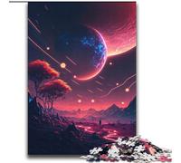 Puzzles pour Adultes 2000 pièces Poster Coucher de Soleil Soulagement du Stress Défi Difficile Chaque pièce est Unique - Jeu Familial Amusant et Stimulant 70x100cm