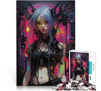Puzzles pour Adultes 2000 pièces Punk Girl n°8 Entraînez Votre Cerveau et Vos Mains Jeu éducatif pour Anniversaire, Noël 70x100cm
