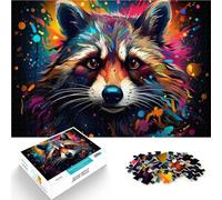 Puzzles pour Adultes 2000 pièces Raton Laveur Puzzles de Jeu stimulants 27,56 po x 39,37 po Difficiles à compléter mais Amusants et Humoristiques