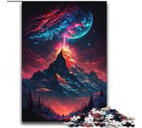 Puzzles pour Adultes 2000 pièces - Sommet de Montagne Mystique - Anti-Stress - Défi Difficile - Chaque pièce est Unique - Jeu Familial Stimulant et Amusant - 70x100cm