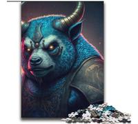 Puzzles pour Adultes 2000 pièces Taureau blindé Ours Anti-Stress Défi Difficile Décoration intérieure Unique et Cadeaux 70x100cm