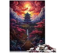 Puzzles pour Adultes 2000 pièces Temple de Bulguksa, Corée du Sud Puzzle éducatif Anti-Stress 27,56 po x 39,37 po Superbes Cadeaux et Jouets