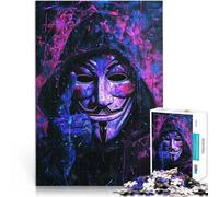 Puzzles pour Adultes 2000 pièces Un Pirate Informatique mystérieux Casse-tête pour Jeu éducatif pour Anniversaire, Noël 70x100cm