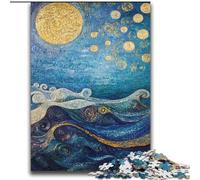 Puzzles pour Adultes 2000 pièces Vagues de l'océan Anti-Stress Défi Difficile Chaque pièce est Unique - Jeu Familial Stimulant et Amusant 70x100cm