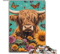 Puzzles pour Adultes 2000 pièces Yak Aidez Le Cerveau à exercer des Jouets addictifs pour cultiver la Patience Interaction Parent-Enfant 70x100cm