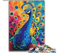 Puzzles pour Adultes 2000 Puzzles Animaux Paon Aidez Le Cerveau à exercer des Jouets addictifs pour cultiver la Patience Décoration Parfaite 70x100cm