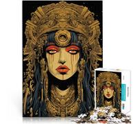 Puzzles pour Adultes 2000 Puzzles Cléopâtre Fait de Papier,pour Les 14 Ans et Plus Jeu intellectuel Don d'œuvres d'art。Taille:70x100cm/27.5x39.3pouce
