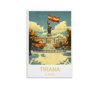 Puzzles pour Adultes 2000, Tirana, Albanie. Puzzles pour Adultes, Puzzles stimulants, Jeu de Puzzle pour Toute la Famille (Femmes et Hommes), 100 x 70 cm.