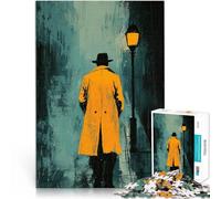 Puzzles pour Adultes 2000 Veilleur de Nuit Fait de Papier,pour Les 14 Ans et Plus Difficile et Stimulant Cadeau Amusant en Famille。Taille:70x100cm/27.5x39.3pouce