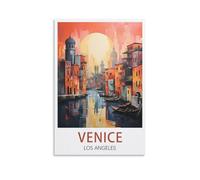 Puzzles pour Adultes 2000 Venise Los Angeles Puzzle Impossible 2000 pièces pour Adultes Jeux éducatifs 70x100 cm