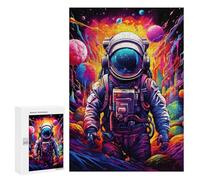 Puzzles pour Adultes 300 PCS Astronaut in Space -224 Puzzles pour Adolescents, Jeux De Réflexion, Décoration Murale, Cadeaux De Noël Et d'anniversaire 300 PCS