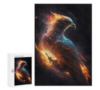 Puzzles pour Adultes 300 PCS Cosmic Phoenix Puzzle pour Adultes - Jeux Relaxants - Difficulté : Difficile - Cadeaux pour Les Amis Et La Famille 300 PCS
