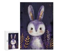 Puzzles pour Adultes 300 PCS Cute Magical Bunny Artwork Puzzle pour Adultes - Jeux Relaxants - Difficulté : Difficile - Cadeaux pour Les Amis Et La Famille 300 PCS