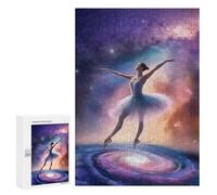 Puzzles pour Adultes 300 PCS Dancing in Galaxy Puzzles pour Adultes Jeux Relaxants Améliorent La Mémoire Cadeaux d'anniversaire Et De Noël Uniques 300 PCS