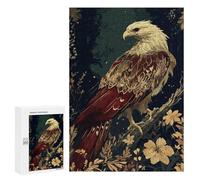 Puzzles pour Adultes 300 PCS Eagle Abstract Puzzles pour Adultes - Décoration Murale - Décoration Parfaite - Défi À Relever 300 PCS