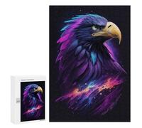 Puzzles pour Adultes 300 PCS Eagle Cosmic Puzzle pour Adultes - Jeux Relaxants - Difficulté : Difficile - Cadeaux pour Les Amis Et La Famille 300 PCS