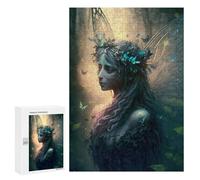Puzzles pour Adultes 300 PCS Enchanted Forest Fairy Puzzles pour Adolescents, Jeux De Réflexion, Décoration Murale, Cadeaux De Noël Et d'anniversaire 300 PCS