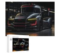 Puzzles pour Adultes 300 PCS Future Racing Truck Unveiled Puzzles pour Adolescents, Jeux De Réflexion, Décoration Murale, Cadeaux De Noël Et d'anniversaire 300 PCS