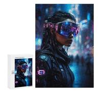 Puzzles pour Adultes 300 PCS Glitched Beauty Puzzles pour Adultes - Décoration Murale - Décoration Parfaite - Défi À Relever 300 PCS
