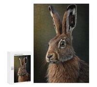 Puzzles pour Adultes 300 PCS Hare AI Generative Puzzles pour Adolescents, Jouets, Décoration Murale, Motifs À Assembler, Cadeaux pour Les Amis Et La Famille 300 PCS