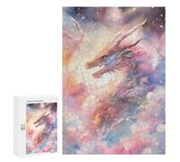 Puzzles pour Adultes 300 PCS Mystical Dragon Puzzles pour Adultes Jeux Relaxants Améliorent La Mémoire Cadeaux d'anniversaire Et De Noël Uniques 300 PCS