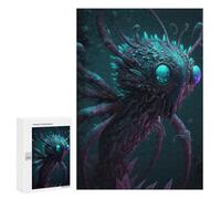 Puzzles pour Adultes 300 PCS Puzzles Alien Underwater Creature Puzzle pour Adultes, Jouet, Décoration Murale, Anti-Stress, Difficile Et Stimulant 300 PCS