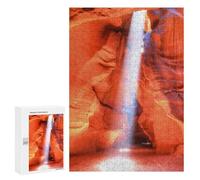 Puzzles pour Adultes 300 PCS Puzzles Antelope Canyon Arizona Jeu De Puzzle Casse-tête Une Œuvre d'art Cadeaux d'anniversaire Et Cadeaux Uniques 300 PCS