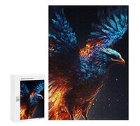 Puzzles pour Adultes 300 PCS Puzzles Blue Phoenix Puzzle pour Adultes, Jouet, Décoration Murale, Anti-Stress, Difficile Et Stimulant 300 PCS