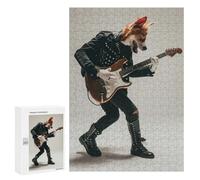 Puzzles pour Adultes 300 PCS Puzzles Dingo Guitar Puzzles pour Adolescents Jeu Pratique Course De Vitesse Interaction Parent-Enfant 300 PCS