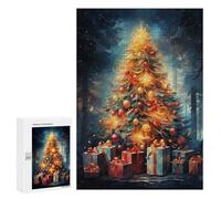 Puzzles pour Adultes 300 PCS Puzzles Merry and Bright Puzzles pour Adultes - Décoration Murale - Difficile - Stimule Le Cerveau 300 PCS