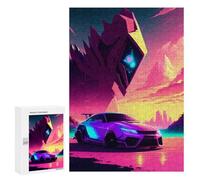 Puzzles pour Adultes 300 PCS Puzzles Retro Car 11 Puzzles pour Adultes - Décoration Murale - Difficile - Stimule Le Cerveau 300 PCS