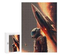 Puzzles pour Adultes 300 PCS Puzzles The Final Frontier Puzzle pour Adultes, Jouet, Décoration Murale, Anti-Stress, Difficile Et Stimulant 300 PCS