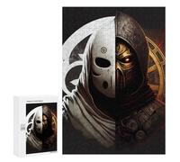 Puzzles pour Adultes 300 PCS Puzzles Two-Faced Masked Figure Puzzles pour Adultes - Décoration Murale - Difficile - Stimule Le Cerveau 300 PCS