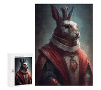 Puzzles pour Adultes 300 PCS Rabbit Petite Puzzles pour Adultes Jeux Relaxants Améliorent La Mémoire Cadeaux d'anniversaire Et De Noël Uniques 300 PCS