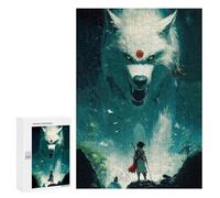 Puzzles pour Adultes 300 PCS Wolf Samurai Puzzles pour Adultes Analyse Et Logique Entraînez Votre Cerveau Et Vos Mains Jeu Intellectuel