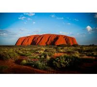 Puzzles pour Adultes 300 pièces KidsToys Jeux de Famille Cadeaux d'anniversaire pour Tout-Petits Enfants Apprentissage Éducatif Garçons Filles, Australie, Mont Uluru, Ayers Rock, 38x26CM
