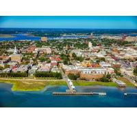 Puzzles pour Adultes 300 pièces Paysage Urbain de Charleston, Caroline du Sud 38 x 26 cm
