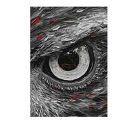 Puzzles pour Adultes 38x26cm/1000pcs Abstract Eagle Eye Painting Puzzles pour Adultes - Jeux De Construction - Analyse Et Logique pour Les Amateurs De Jeux 38x26cm/1000pcs