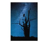 Puzzles pour Adultes 38x26cm/1000pcs Alone in The Dark Puzzles pour Adultes Jeux Relaxants Décoration Intérieure Cadeaux Uniques d'anniversaire Et De Noël 38x26cm/1000pcs