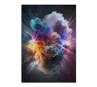 Puzzles pour Adultes 38x26cm/1000pcs Colorful Cloud Burst Puzzles pour Adultes - Jeu De Réflexion - Difficile - Stimulant - Idée Cadeau 38x26cm/1000pcs