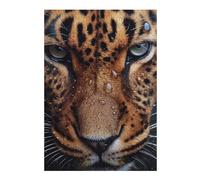 Puzzles pour Adultes 38x26cm/1000pcs Cute Wet Leopard Puzzles pour Adolescents, Jouets, Décoration Murale, Loisirs À La Maison, Cadeaux De Noël Et d'anniversaire 38x26cm/1000pcs