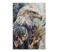 Puzzles pour Adultes 38x26cm/1000pcs Eagle Abstract Puzzles pour Adolescents, Jouets, Décoration Murale, Loisirs À La Maison, Cadeaux De Noël Et d'anniversaire 38x26cm/1000pcs