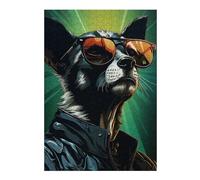 Puzzles pour Adultes 38x26cm/1000pcs Funky Lemur Fiesta Puzzles pour Adultes - Jeu De Réflexion - Difficile - Stimulant - Idée Cadeau 38x26cm/1000pcs