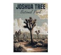 Puzzles pour Adultes 38x26cm/1000pcs Joshua Tree National Park Puzzles pour Adolescents Jeu Familial Décoration Parfaite Difficile À Compléter 38x26cm/1000pcs