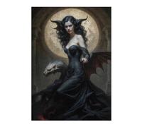 Puzzles pour Adultes 38x26cm/1000pcs Lilith Kindom Puzzles pour Adolescents Jeux De Société pour Passer Le Temps À La Maison Cadeaux d'anniversaire Et De Noël Uniques 38x26cm/1000pcs